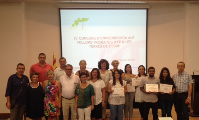 El projecte “El Rebost de Parra” de l’Institut Montsià premiat en la IV edició del Premi als Millors Projectes d’Emprenedoria a la FP de les Terres de l’Ebre